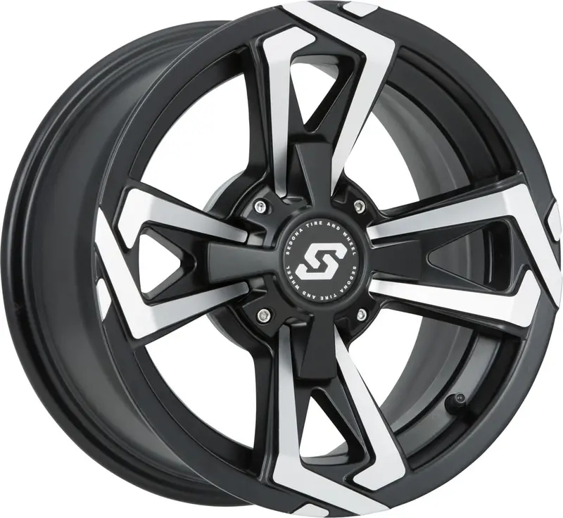 Sedona Riot Wheel - Black Machined 1