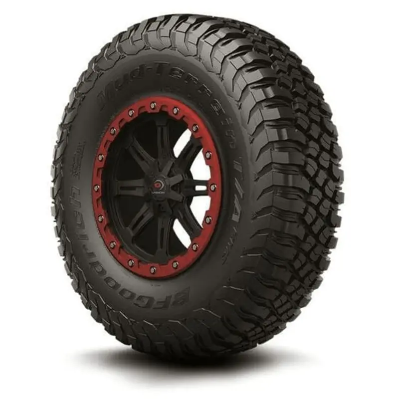 Sedona Split 6 Black/Machined Beadlock & Bfgoodrich T/A Km3 Utv Mud-Terrain Wheel & Tire Kit 3