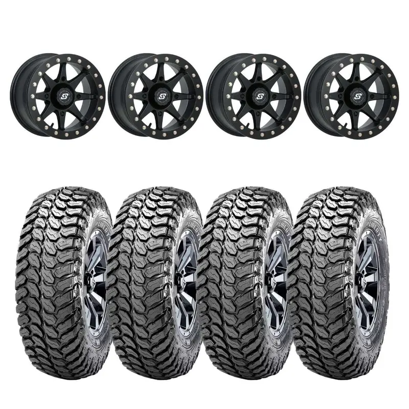 Sedona Storm Beadlock & Maxxis Liberty Performance Off Road Wheel & Tire Kit 1