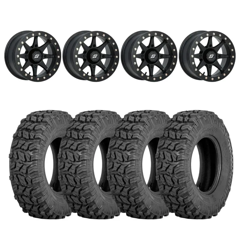Sedona Storm Beadlock & Sedona Coyote Wheel & Tire Kit 1