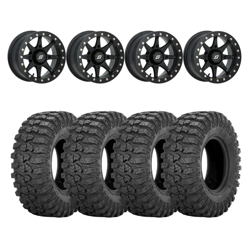 Sedona Storm Beadlock & Sedona Rockabilly Wheel & Tire Kit 1