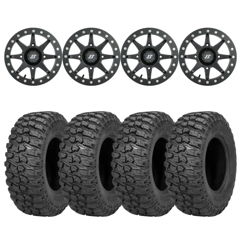 Sedona Storm Beadlock & Sedona Trail Saw Wheel & Tire Kit 1