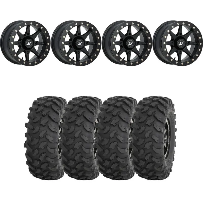 Sedona Storm Beadlock & System 3 Offroad Xtr370 Wheel & Tire Kit 1