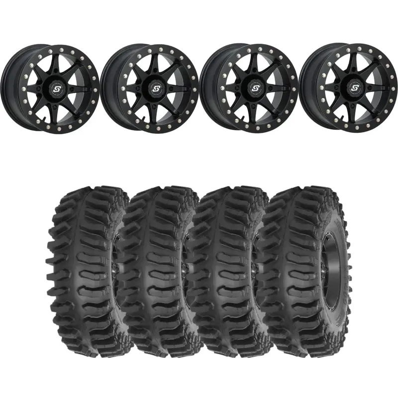 Sedona Storm Beadlock & System 3 Xt400 Extreme Trail Radial Wheel & Tire Kit 1
