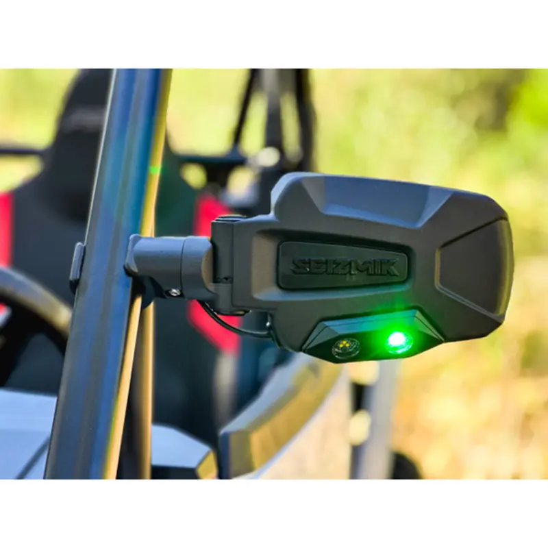 Seizmik '01-'26 Polaris Rzr Xp 1000 Pursuit Night Vision Side View Mirror W/ Adjustable Clamp 1