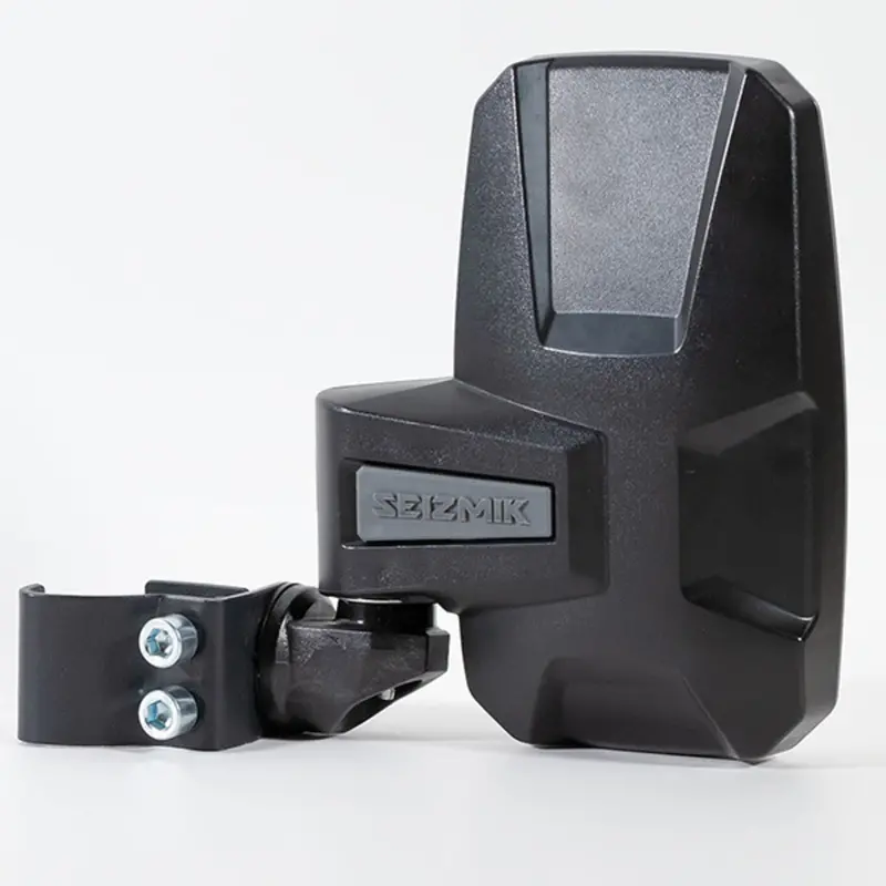Seizmik '04-'26 Can-Am Maverick R Embark Side View Mirror W/ Abs Body & Bezel - 2" Round Tube Pair 2