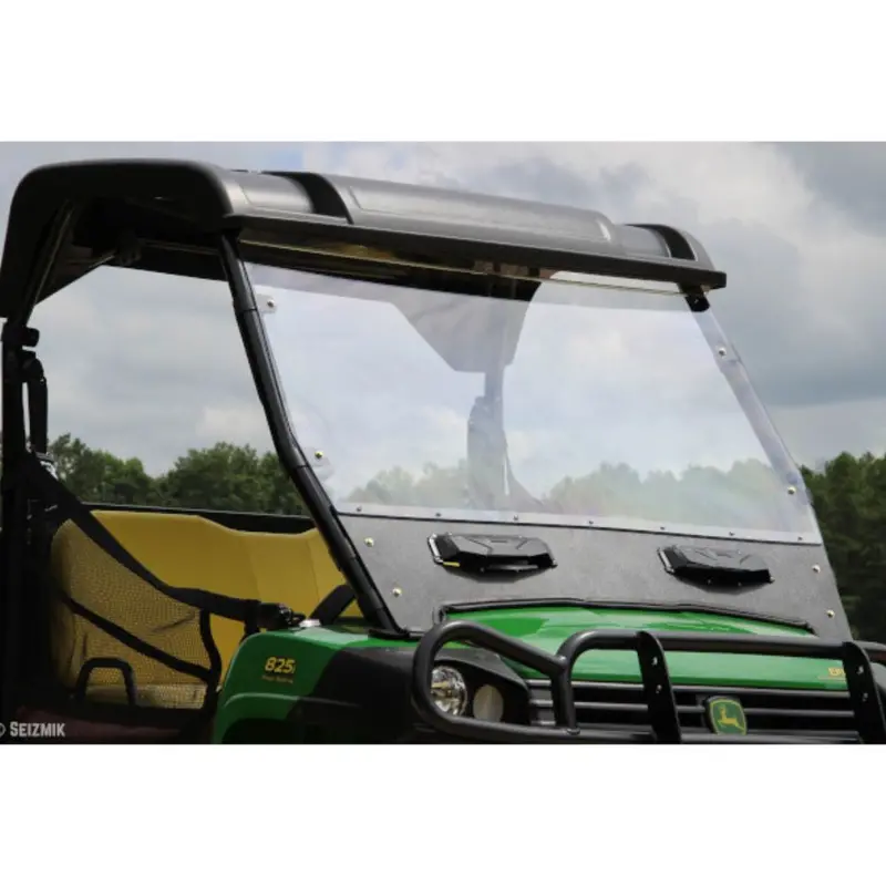 Seizmik '06-'20 John Deere Gator Hpx Uncoated Poly & Abs Versa-Vent Windshield 1