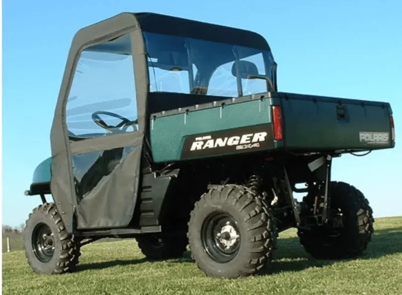 Seizmik '09-'25 Polaris Ranger 570 Soft Doors And Rear Window W/ Zipper 1
