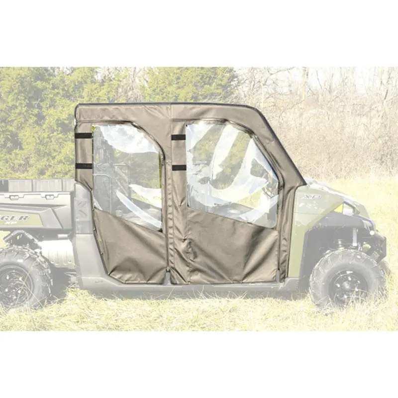 Seizmik '14-'19 Polaris Ranger Crew Xp 900 Soft Full Door Kit 1