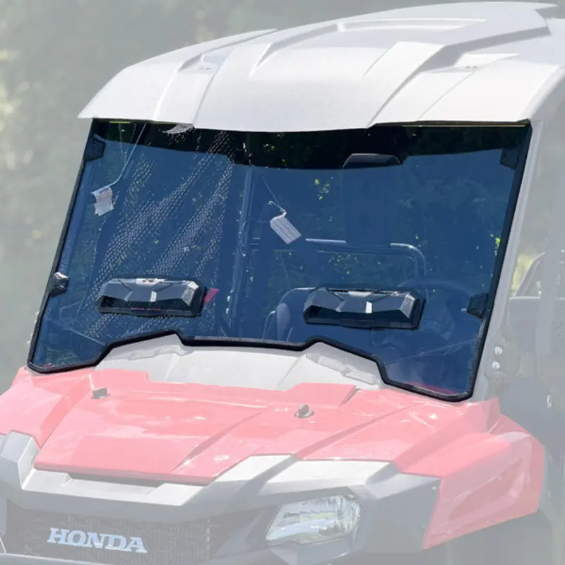 Seizmik '14-'25 Honda Pioneer 700 Toolless Versa-Vent Windshield 1
