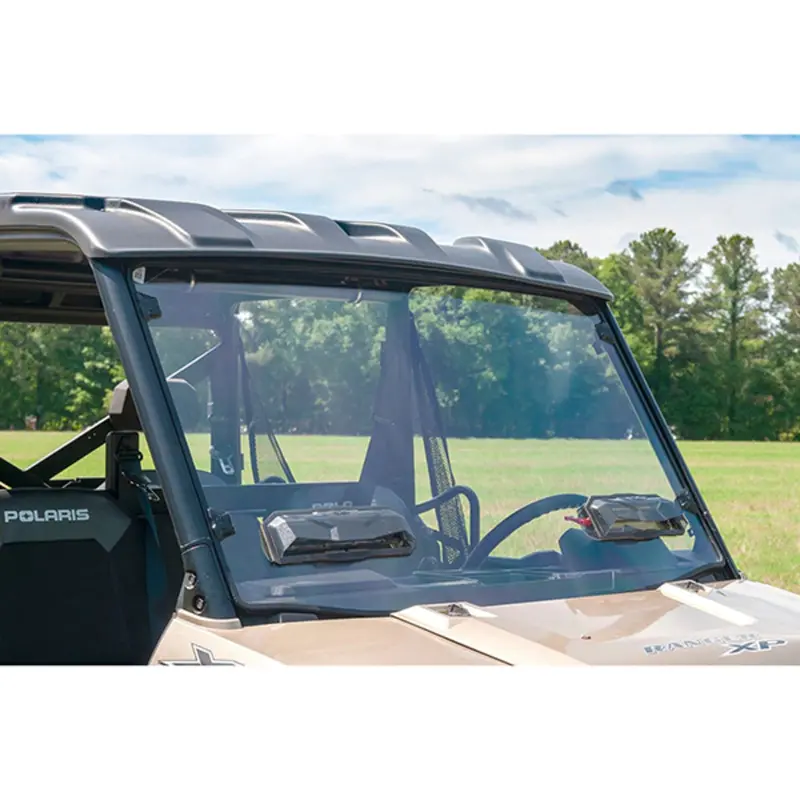 Seizmik '15-'26 Polaris Ranger Sp 570 Toolless Versa-Vent Scratch Resistant Windshield Kit 1