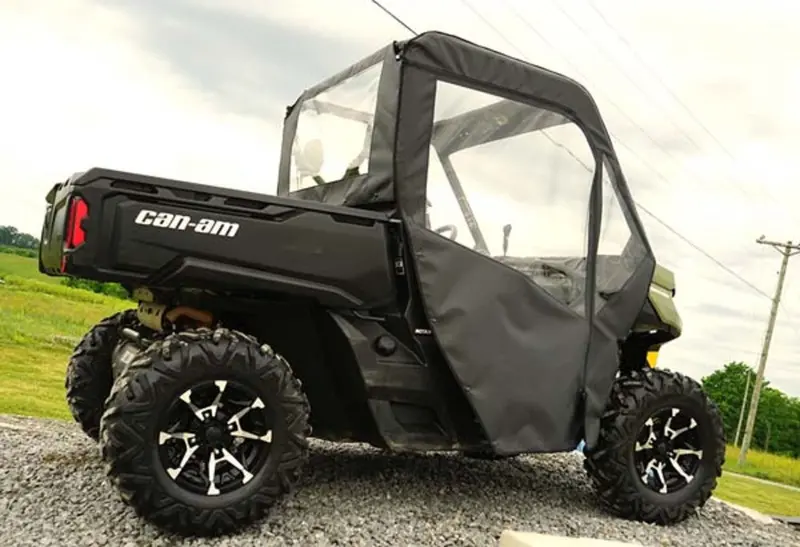 Seizmik '16-'26 Can-Am Defender Hd9 Full Soft Doors With Zipper 2