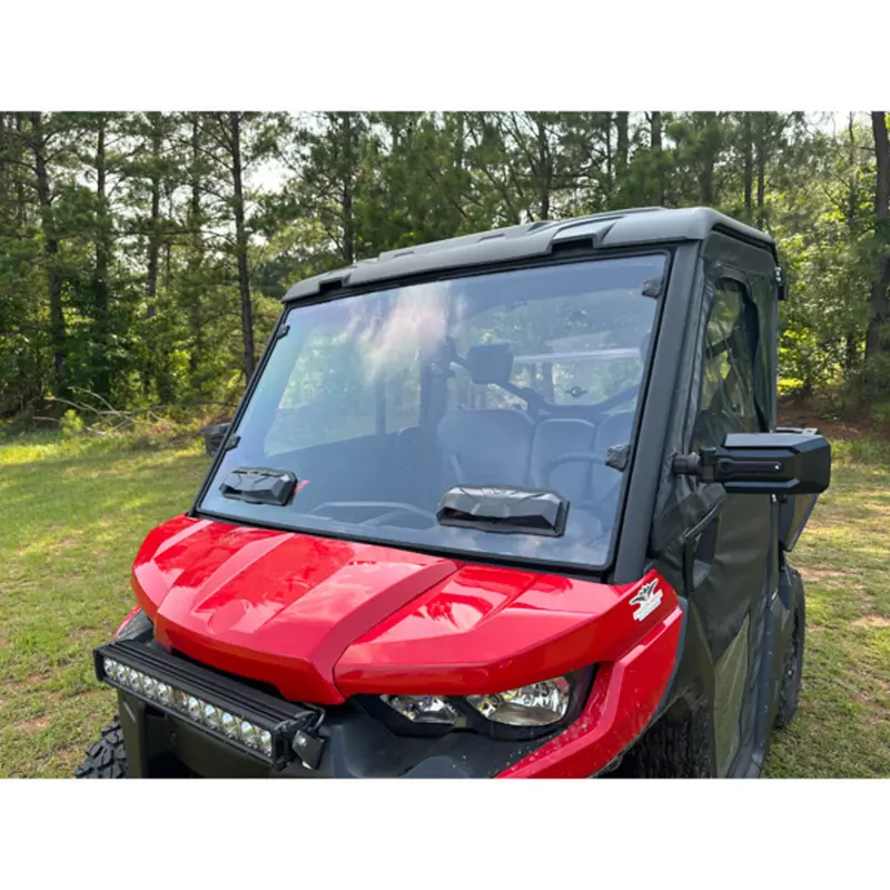 Seizmik '16-'26 Can-Am Defender Hd9 Toolless Versa-Vent Uv1 Windshield Kit 1