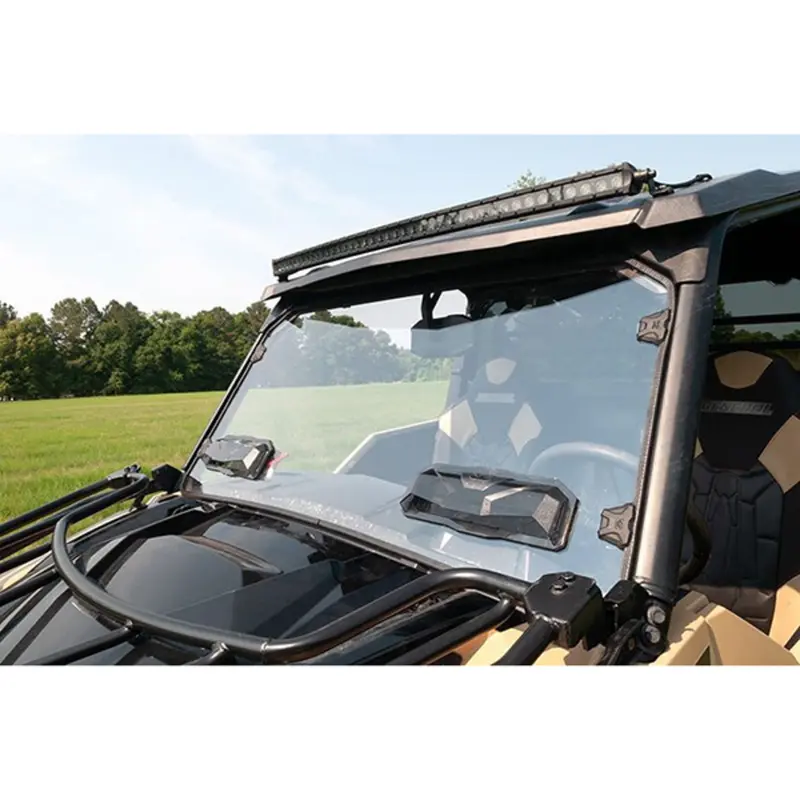 Seizmik '16-'26 Polaris General 1000 Versa-Vent Scratch Resistant Hard Coated Windshield Kit 2
