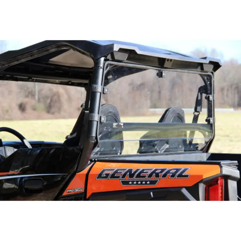 Seizmik '16-'26 Polaris General Xp 4 1000 Sport Uncoated Poly Hard Rear Windshield 1