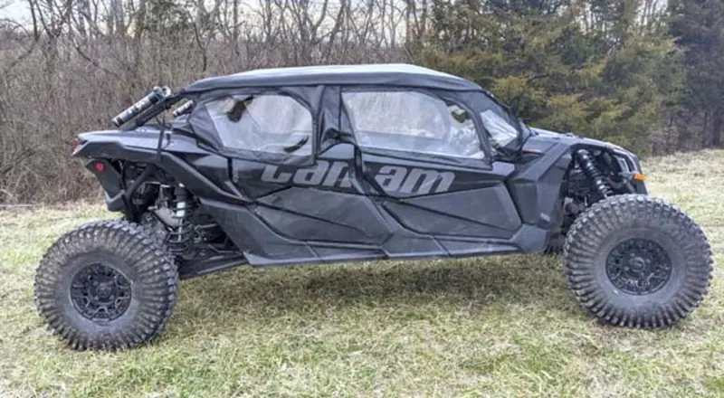 Seizmik '17-'25 Can-Am Maverick X3 Max Soft Upper Doors W/ Zipper 1