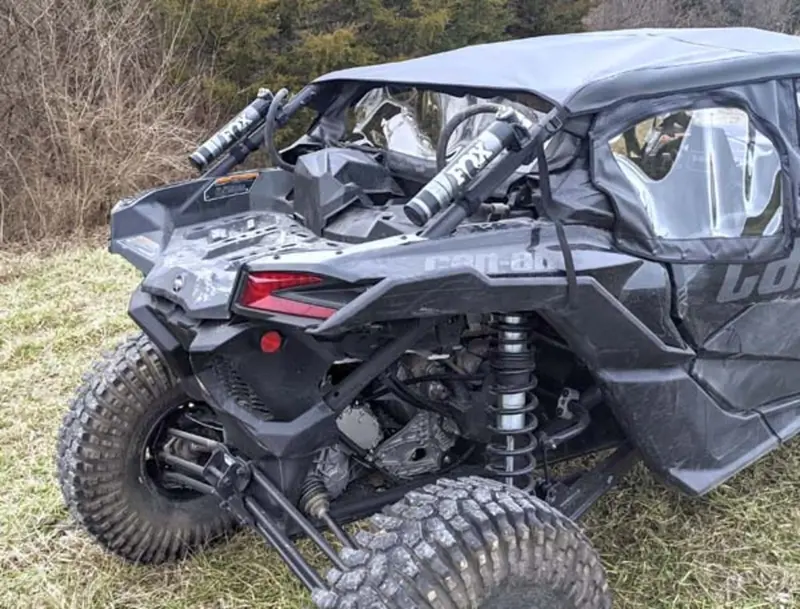 Seizmik '17-'25 Can-Am Maverick X3 Max Soft Upper Doors W/ Zipper 2