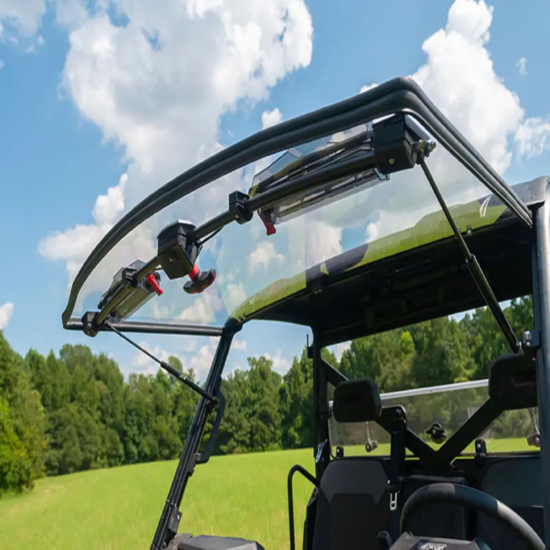 Seizmik '17-'26 Polaris Ranger Xp 1000 Full-Size Flip Up Versa Vent Windshield 2