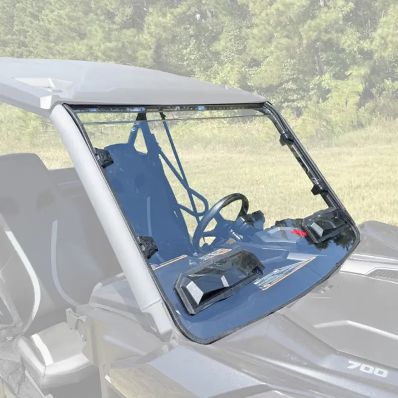 Seizmik '18+ Can-Am Maverick Trail Toolless Versa-Vent Windshield 1