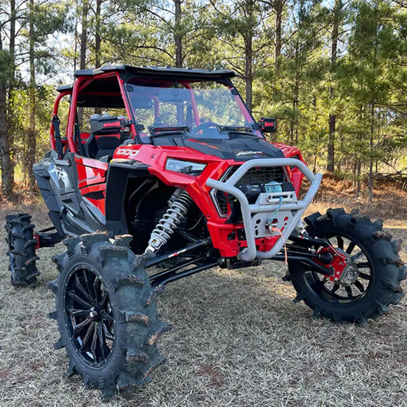 Seizmik '19-'23 Polaris Rzr Xp 1000 Toolless Versa Vent Scratch Resistant Hard Coated Windshield 1