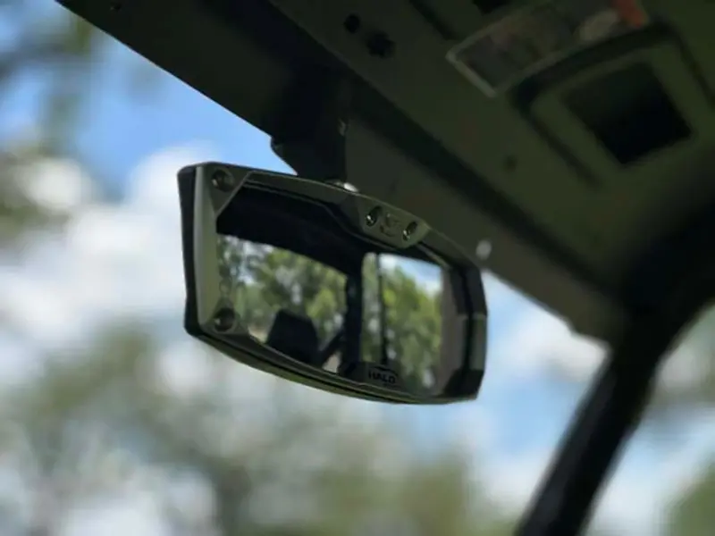 Seizmik '19-'24 Cf Moto Uforce Halo-Ra Cast Rear View Mirror W/ Clamp 2