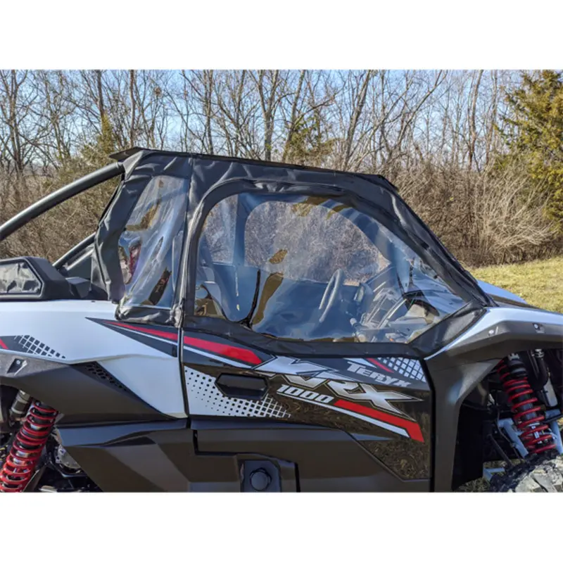 Seizmik '20-'25 Kawasaki Teryx Krx 1000 Soft Upper Doors W/ Zipper 1