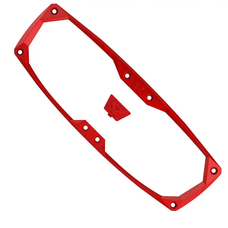 Seizmik Halo-R Rear View Mirror Bezel/Cap Kit - Red 1