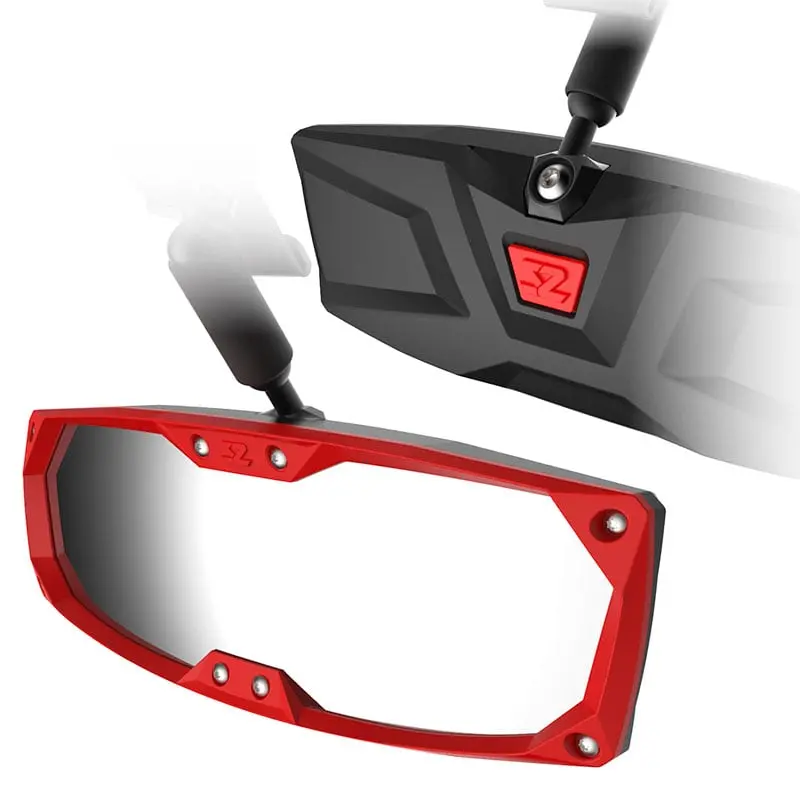 Seizmik Halo-R Rear View Mirror Bezel/Cap Kit - Red 2