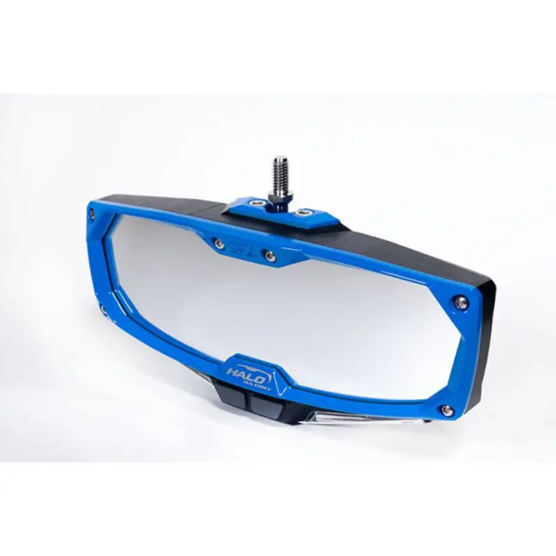 Seizmik Halo-Ra Series Cast Aluminum Rearview Trim Kit - Blue 1