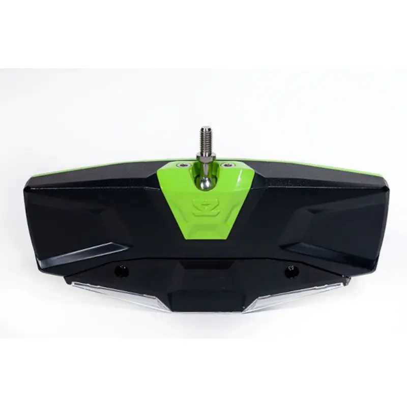 Seizmik Halo-Ra Series Cast Aluminum Trim Kit Rearview - Green 2