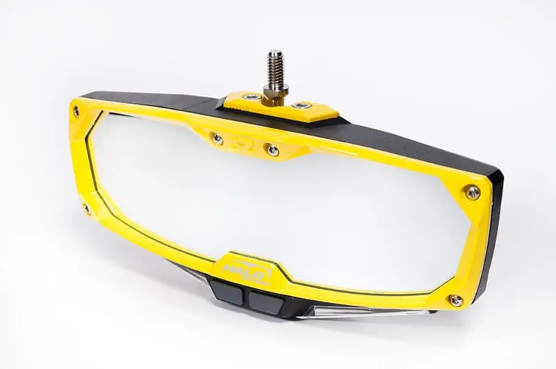 Seizmik Halo-Ra Series Cast Aluminum Trim Kit Rearview - Yellow 2