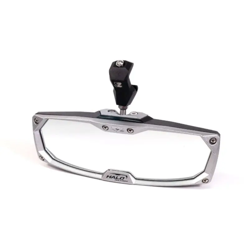 Seizmik Polaris Ranger 500 Halo-Ra Cast Rearview Mirror W/ Cast Aluminum Bezel- Pro-Fit Header Panel 1