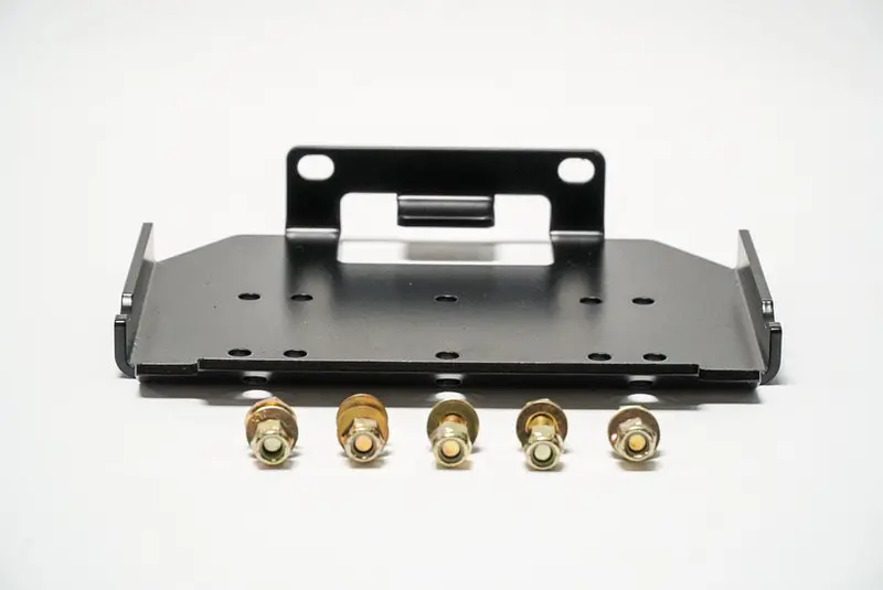 Shock Therapy Polaris Rzr Xp 1000 Winch Plate Kit For Front Sway Bar 1
