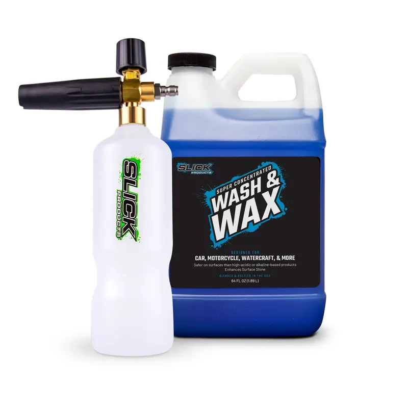 Slick Products Wash & Wax + Foam Cannon Bundle 1