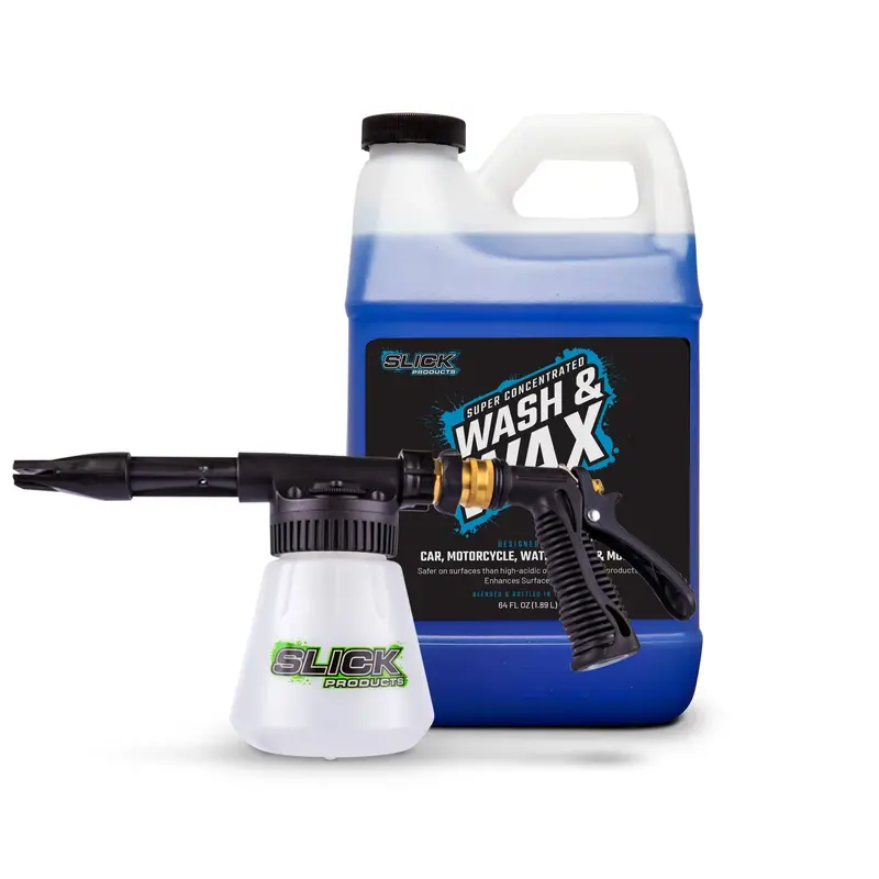 Slick Products Wash & Wax + Foam Gun Bundle 1