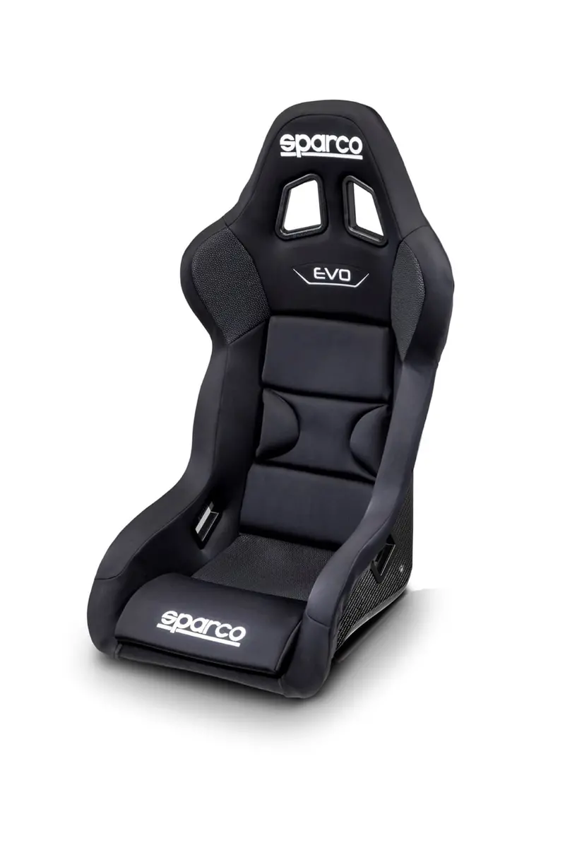 Sparco Evo L Qrt-X Water Repellant/Dust Resistant Carbon Fiber Seat 1