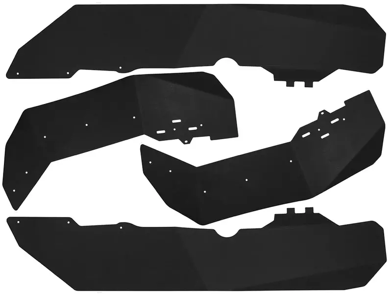 Spike '14-'21 Polaris Rzr Xp 1000/Turbo S Fender Flares 1