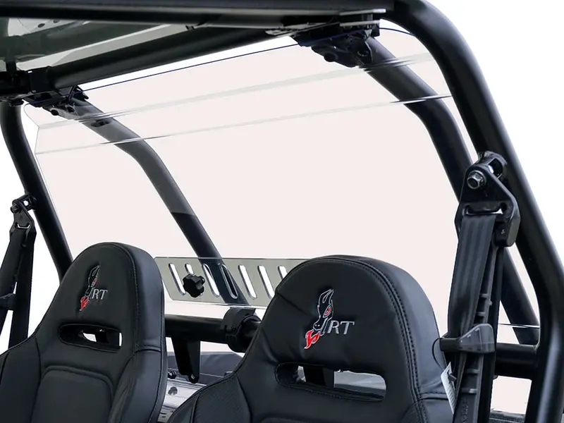 Spike '14-'22 Polaris Rzr Xp 1000 Rear Windshield With Vent 1