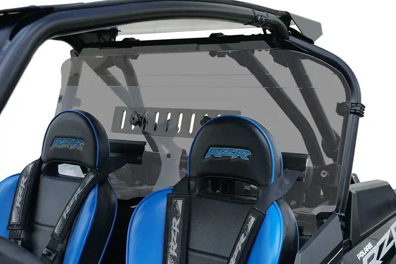 Spike '18+ Polaris Rzr Turbo S Rear Tinted Windshield 1