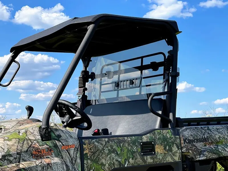 Spike '19 Kawasaki Mule Pro Mx Tinted/Vented Rear Windshield-Gp 1