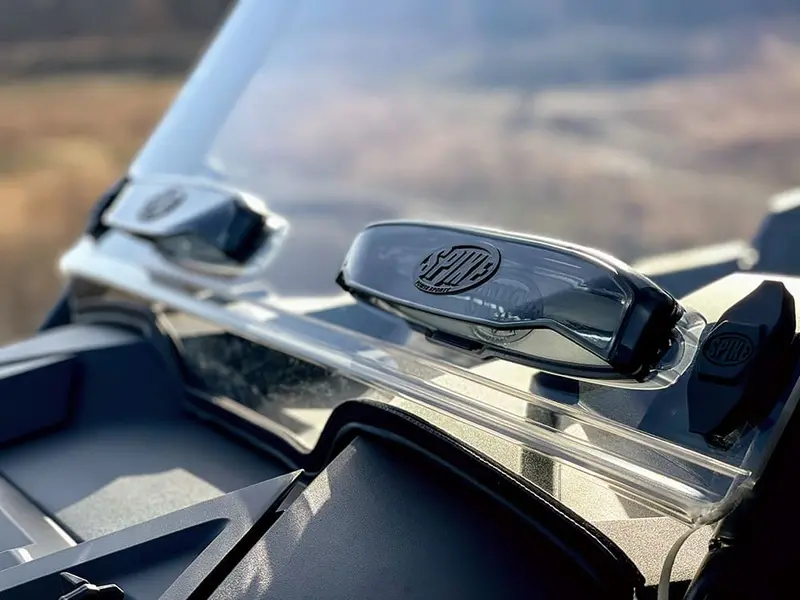 Spike '19+ Polaris Rzr Full Trr/Vented Windshield - Hard Coated 1