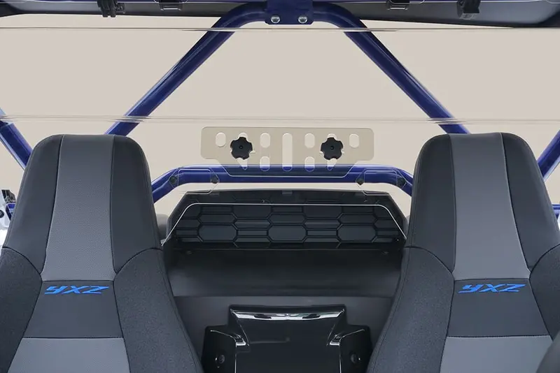 Spike '19+ Yamaha Yxz Rear Tinted Windshield With Vent 1