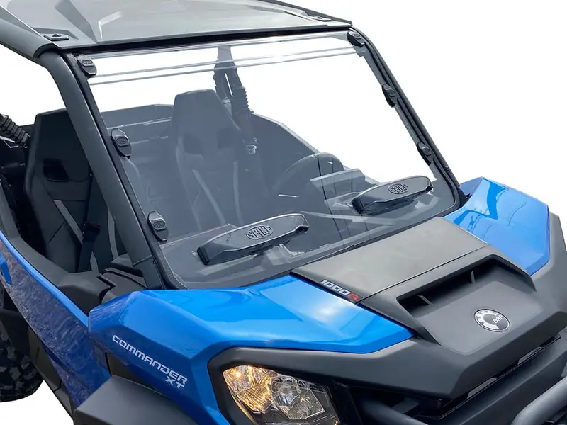 Spike 21'+ Can Am Maverick Trail/Sport & Commander Front Windshield With Dual Vents - Hc 1