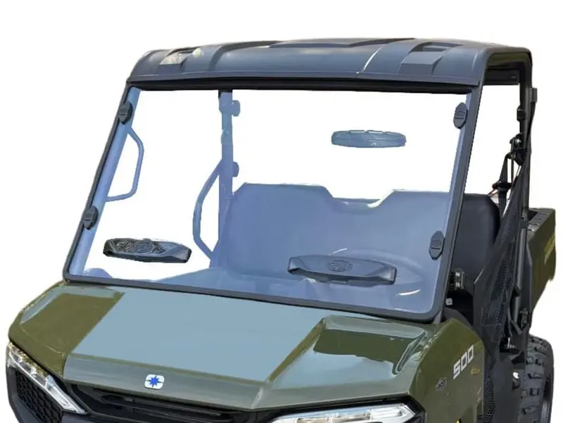 Spike '26+ Polaris Ranger 500 Windshield W/ Comfort Flow Vents-Hard Coated 1