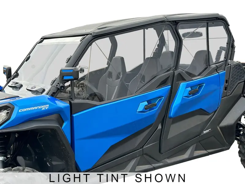 Spike Can-Am Commander Max Venting Polycarbonate Upper Doors Kit 2
