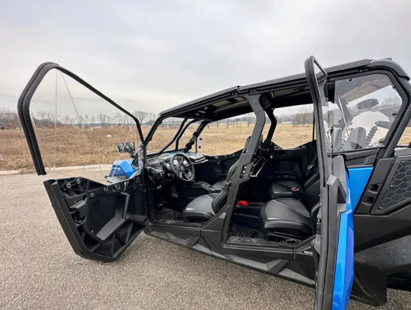 Spike Can-Am Maverick Sport Max Venting Polycarbonate Upper Doors Kit 2
