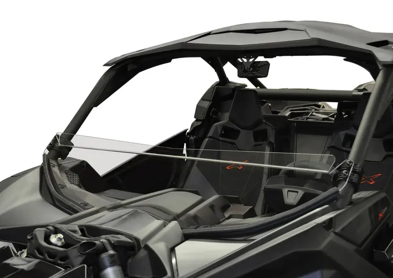 Spike Can-Am Maverick X3 Hard Coated Short Windshield - Closeout 1