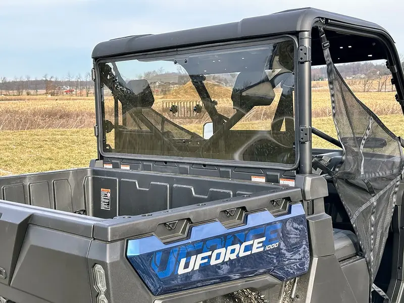 Spike Cf Moto U-Force 1000 Rear Vented/Tinted Windshield - General Purpose 1