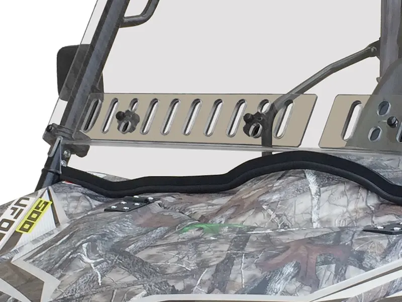 Spike Cf Moto U Force 500/800 Dual Venting Scratch Resistant Windshield 1