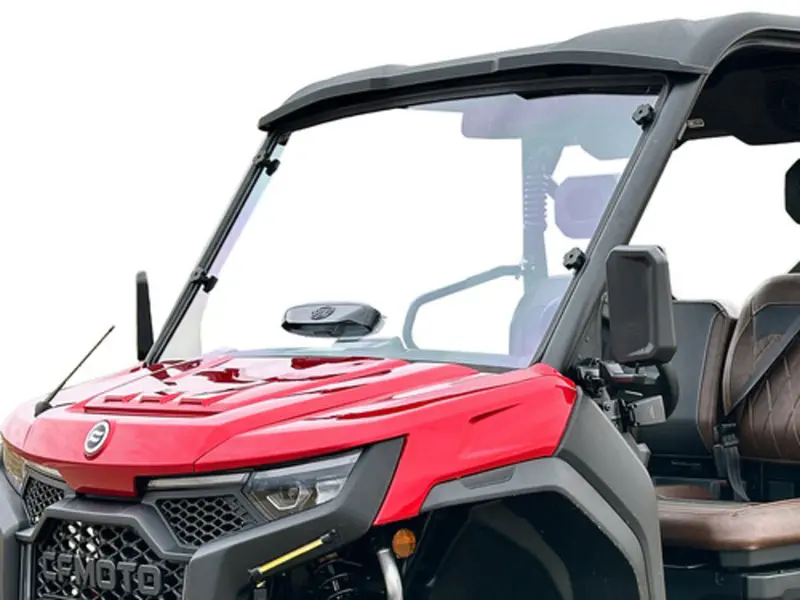 Spike Cf Moto Uforce 10 Pro Full Hard Coat Windshield W/Vent 1